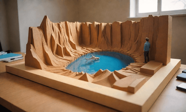 desktop swimming pool